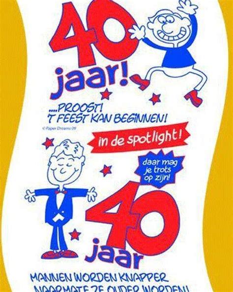 cadeau 40 jaar in dienst man